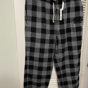 Roots Men’s plaid pyjama pants size XL